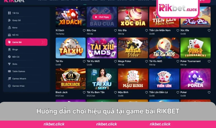 Game Bài Rikbet 3 Khuyến mãi tặng xu, hoàn tiền và ưu đãi thành viên tại RIKBET